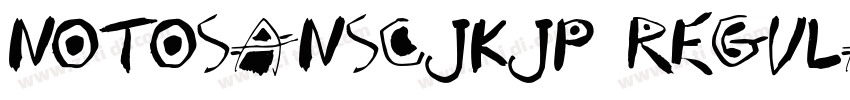 NotoSansCJKjp Regula字体转换